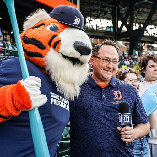 IN THE NEWS: Striking Out Prostate Cancer with the Detroit Tigers